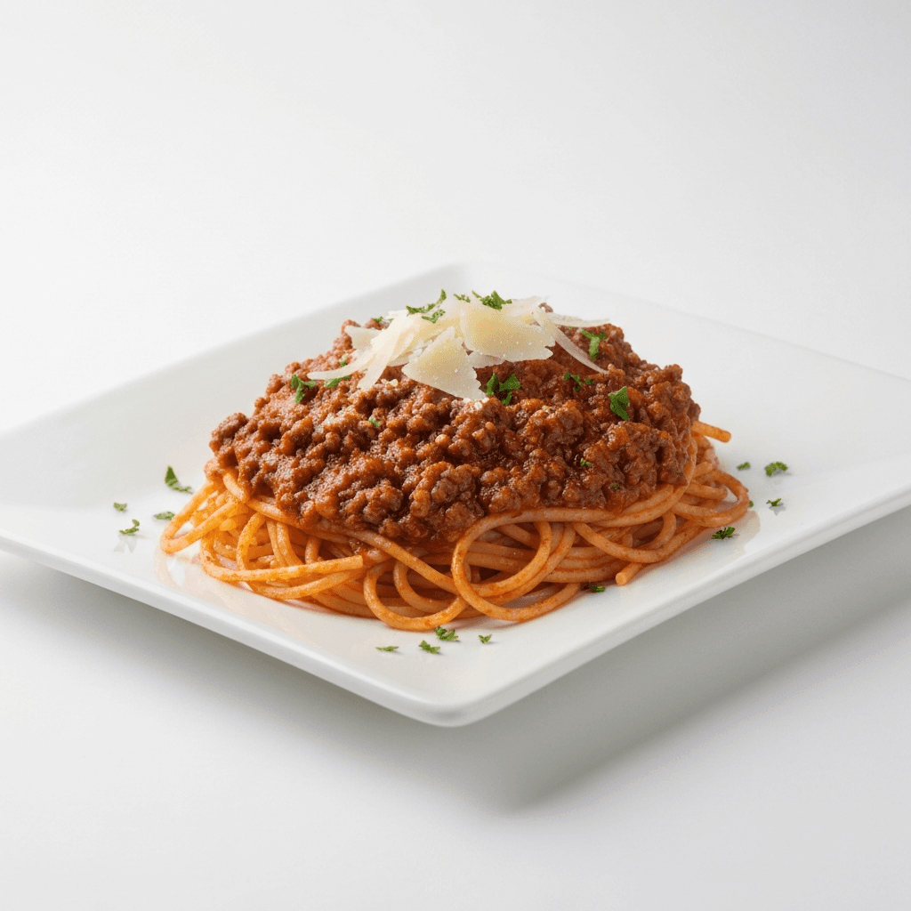 Pasta with tomato sauce