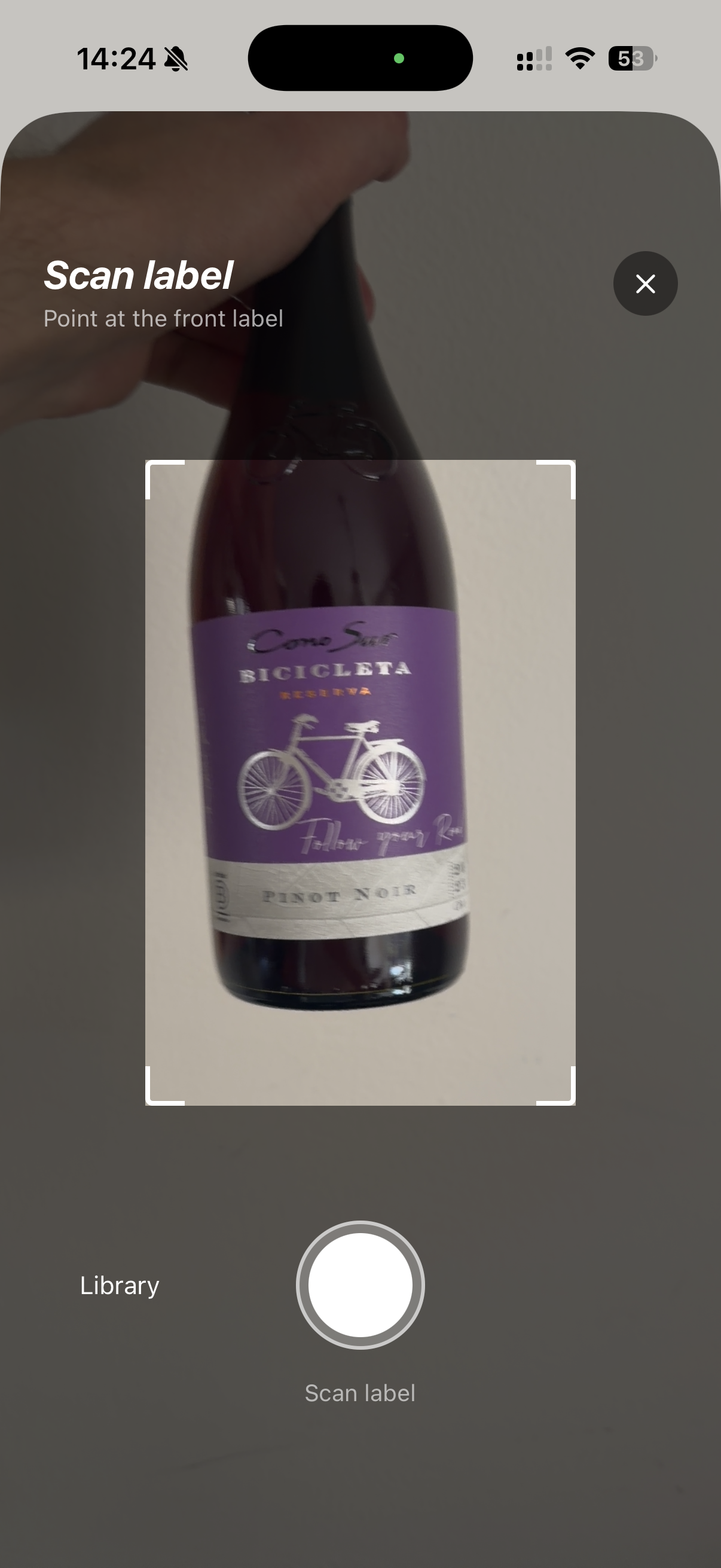 Identify any bottle in seconds